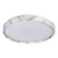 Rabalux - LED Dimmable ceiling light LED/24W/230V 3000-6500K Ø 38 cm white + remote control