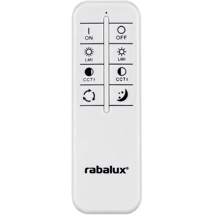 Rabalux - LED Dimmable ceiling light LED/36W/230V 3000-6000K + remote control