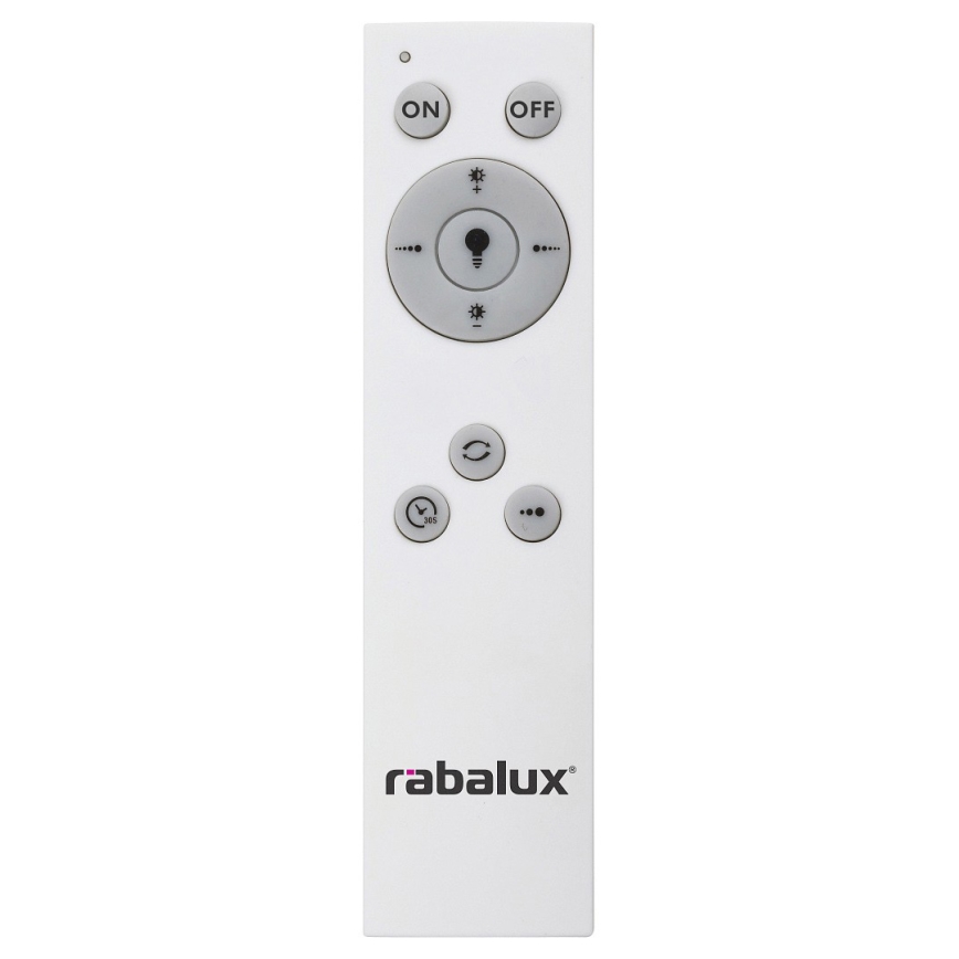 Rabalux - LED Dimmable ceiling light LED/38W/230V 3000-6500K white + remote control