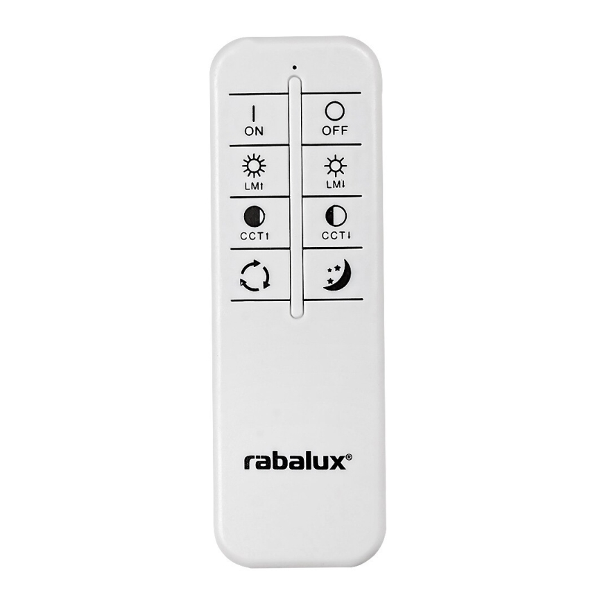 Rabalux - LED Dimmable ceiling light LED/47W/230V 3000-6000K + remote control