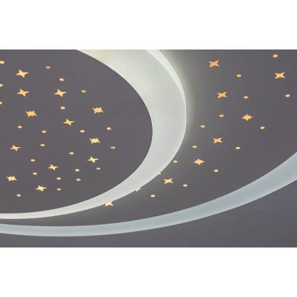Rabalux - LED Dimmable ceiling light LED/47W/230V 3000-6000K + remote control