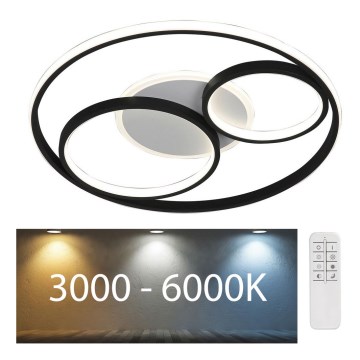 Rabalux - LED Dimmable ceiling light LED/50W/230V 3000-6000K + remote control