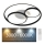 Rabalux - LED Dimmable ceiling light LED/50W/230V 3000-6000K + remote control