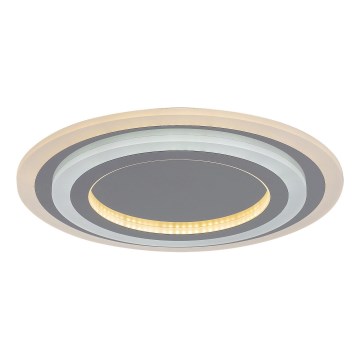 Rabalux - LED Dimmable ceiling light LED/56W/230V 3000/4000/6000K matte chrome + remote control