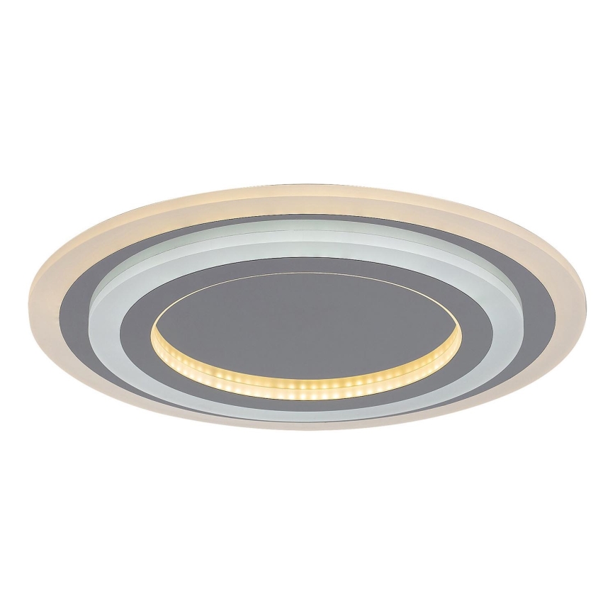 Rabalux - LED Dimmable ceiling light LED/56W/230V 3000/4000/6000K matte chrome + remote control
