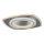 Rabalux - LED Dimmable ceiling light LED/60W/230V 3000/4000/6000K matte chrome + remote control