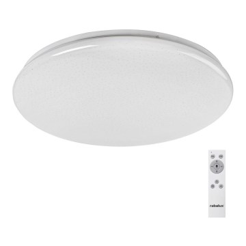 Rabalux - LED dimmable ceiling light STAR LED/36W/230V + remote control Ø 40 cm