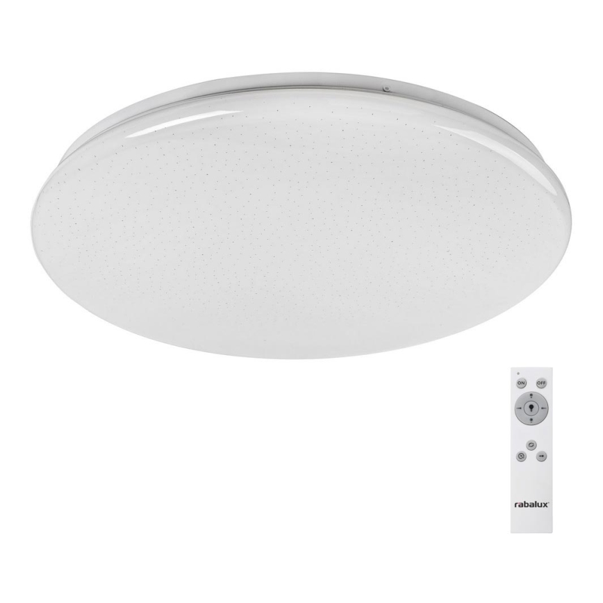 Rabalux - LED dimmable ceiling light STAR LED/36W/230V + remote control Ø 40 cm