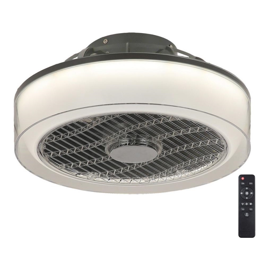 Rabalux - LED Dimmable ceiling light with a fan LED/30W/230V 3000-6000K + remote control