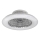 Rabalux - LED Dimmable ceiling light with a fan LED/30W/230V 3000-6500K + remote control