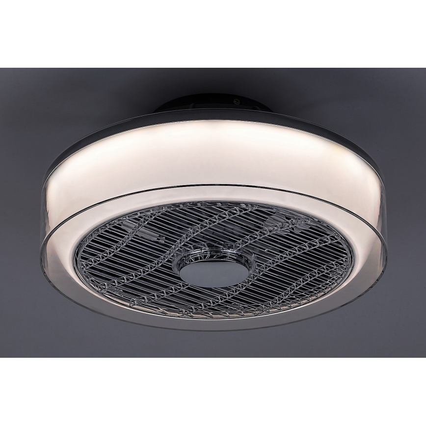 Rabalux - LED Dimmable ceiling light with a fan LED/30W/230V 3000-6000K + remote control