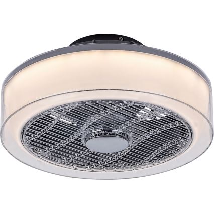Rabalux - LED Dimmable ceiling light with a fan LED/30W/230V 3000-6000K + remote control