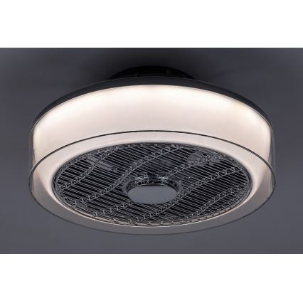 Rabalux - LED Dimmable ceiling light with a fan LED/30W/230V 3000-6000K + remote control