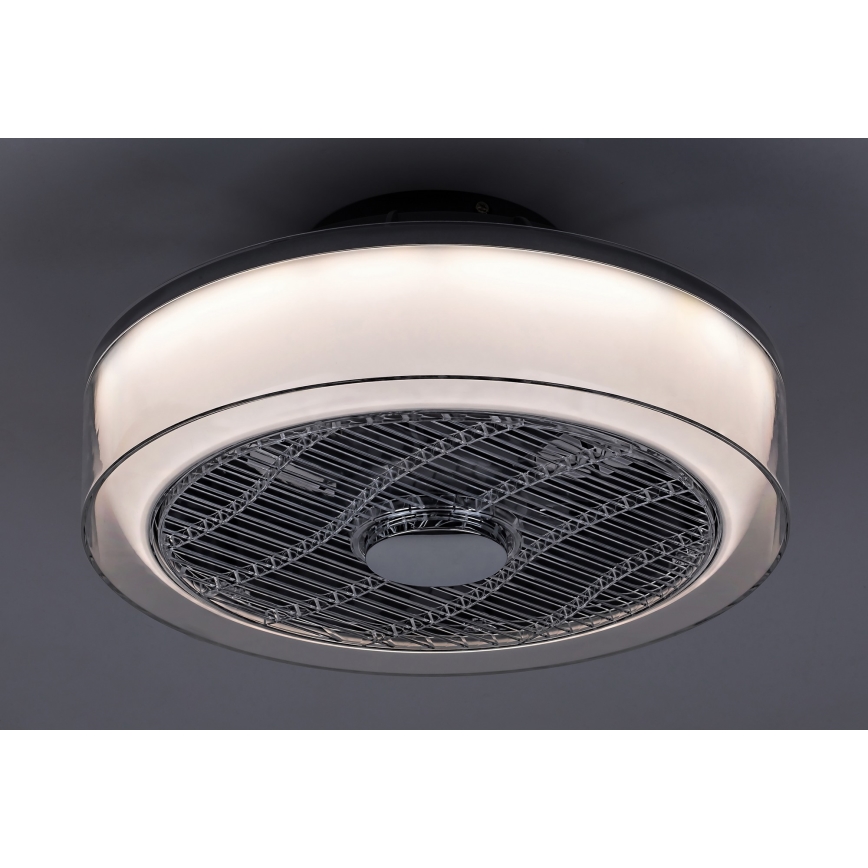 Rabalux - LED Dimmable ceiling light with a fan LED/30W/230V 3000-6000K + remote control