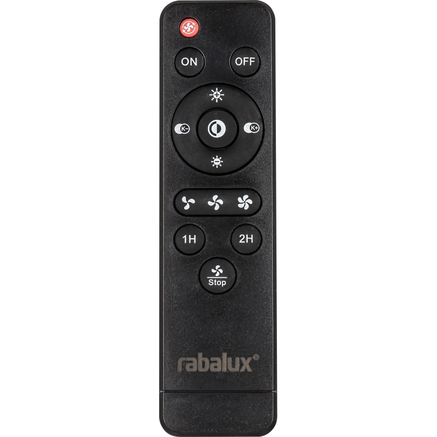 Rabalux - LED Dimmable ceiling light with a fan LED/30W/230V 3000-6000K + remote control