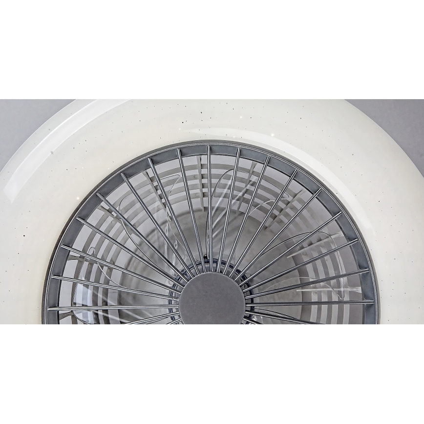 Rabalux - LED Dimmable ceiling light with a fan LED/30W/230V 3000-6500K + remote control