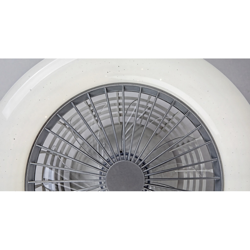 Rabalux - LED Dimmable ceiling light with a fan LED/30W/230V 3000-6500K + remote control