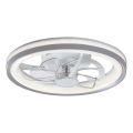 Rabalux - LED Dimmable ceiling light with a fan LED/40W/230V 3000/4000/6000K Wi-Fi + remote control