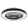 Rabalux - LED Dimmable ceiling light with a fan LED/40W/230V 3000/4000/6000K Wi-Fi + remote control