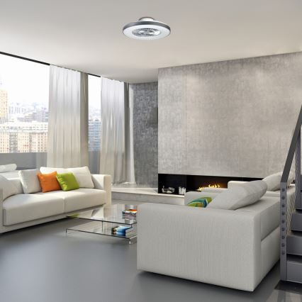 Rabalux - LED Dimmable ceiling light with a fan LED/40W/230V 3000-6500K + remote control