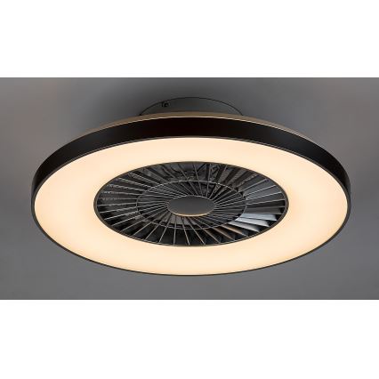 Rabalux - LED Dimmable ceiling light with a fan LED/40W/230V 3000-6500K + remote control