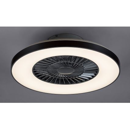 Rabalux - LED Dimmable ceiling light with a fan LED/40W/230V 3000-6500K + remote control