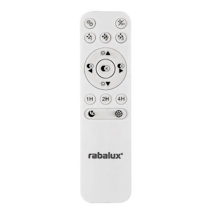 Rabalux - LED Dimmable ceiling light with a fan LED/40W/230V 3000-6500K + remote control