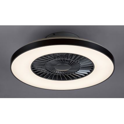 Rabalux - LED Dimmable ceiling light with a fan LED/40W/230V 3000-6500K + remote control