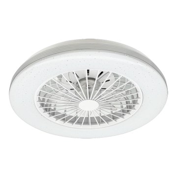 Rabalux - LED Dimmable ceiling light with a fan LED/48W/230V 3000-6500K + remote control