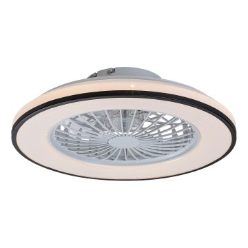 Rabalux - LED Dimmable ceiling light with a fan LED/48W/230V 3000-6500K + remote control