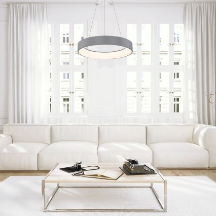 Rabalux - LED Dimmable chandelier on a string LED/24W/230V round 3000-6000K + remote control