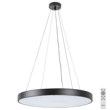 Rabalux - LED Dimmable chandelier on a string LED/60W/230V 3000-6000K black + remote control