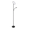 Rabalux - LED Dimmable Floor Lamp LED/23W/230V 3000/4200/6500 Black