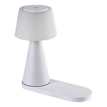 Rabalux - LED Dimmable rechargeable table lamp with wireless charging LED/5W/5V 3000/4000/5000K
