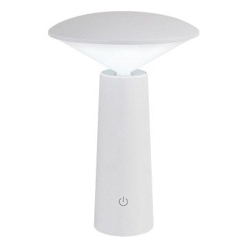 Rabalux - LED Dimmable rechargeable touch table lamp POLPERRO LED/3W/3,7V 1200mAh white