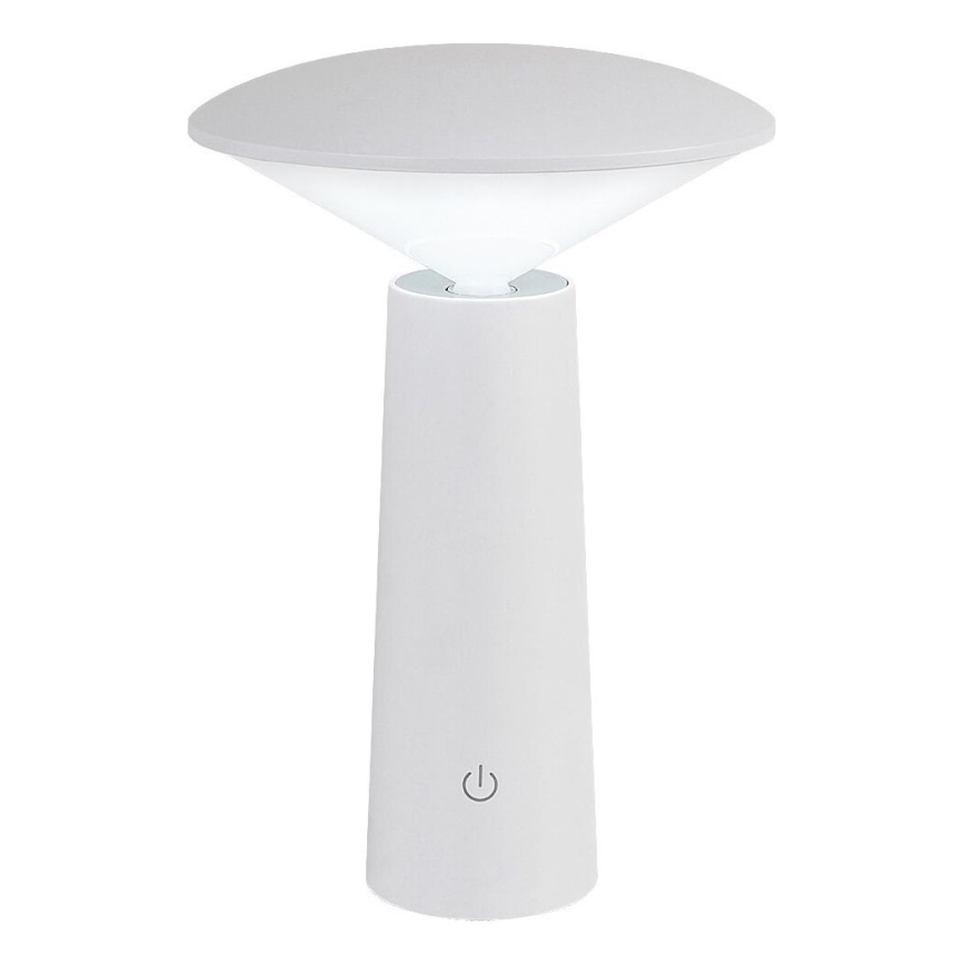 Rabalux - LED Dimmable rechargeable touch table lamp POLPERRO LED/3W/3,7V 1200mAh white