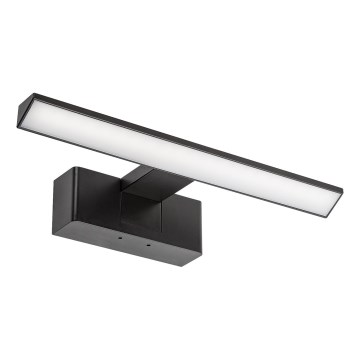 Rabalux - LED Mirror Light for Bathroom, 6W/230V, IP44, 30 cm, Black