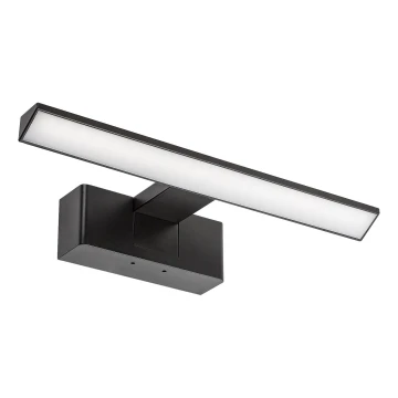Rabalux - LED Mirror Light for Bathroom, 6W/230V, IP44, 30 cm, Black