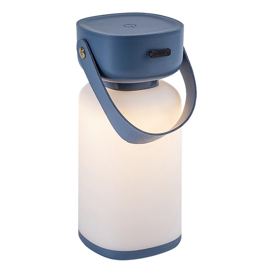 Rabalux - LED Outdoor dimmable touch rechargeable table lamp LED/3W/5V IP44 blue