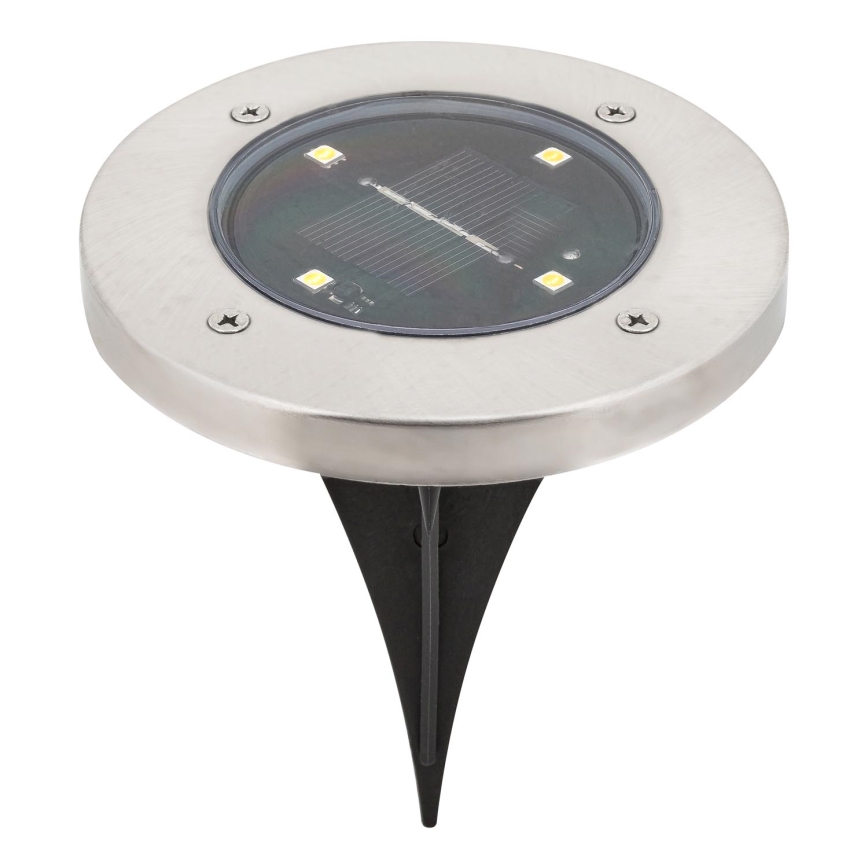 Rabalux - LED Outdoor solar light with sensor LED/0,24W/1xAA 400 mAh black IP44