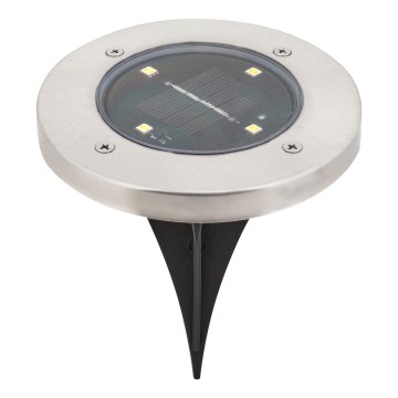 Rabalux - LED Outdoor solar light with sensor LED/0,24W/1xAA black IP44