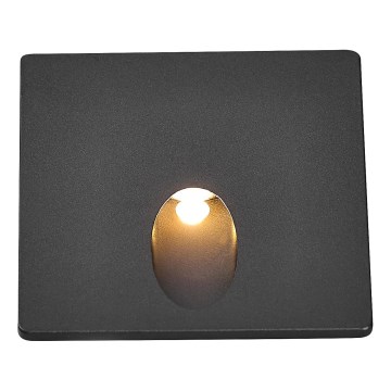 Rabalux - LED Outdoor staircase lighting LED/3W/230V IP54 3000K black