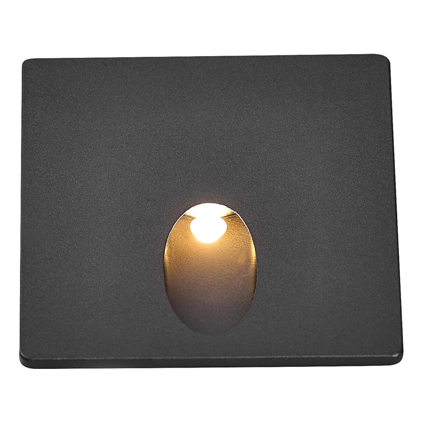 Rabalux - LED Outdoor staircase lighting LED/3W/230V IP54 3000K black