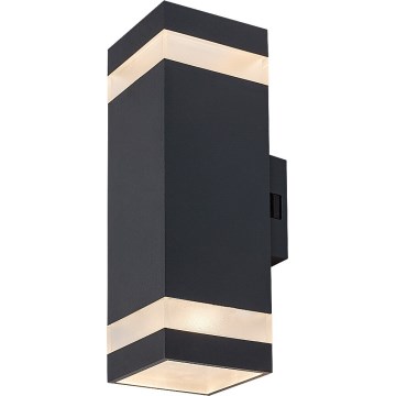 Rabalux - LED Outdoor Wall Light, 16W, 230V, IP65, Anthracite