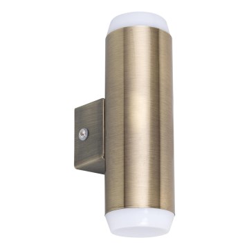Rabalux - LED Outdoor wall light 2xLED/4W/230V bronze IP44