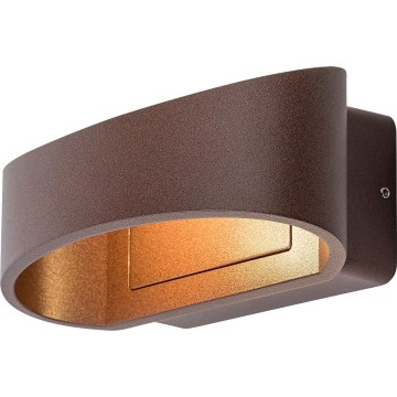 Rabalux - LED Outdoor Wall Light, 9W, 230V, IP54, Brown