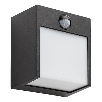 Rabalux - LED Outdoor wall light with a sensor LED/12W/230V black IP44