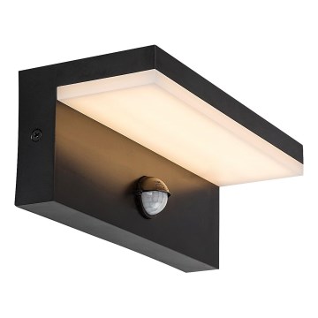 Rabalux - LED Outdoor wall light with a sensor LED/9W/230V 2700/4000/6500K IP54 black