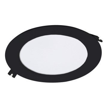 Rabalux - LED Recessed light LED/12W/230V d. 17 cm black