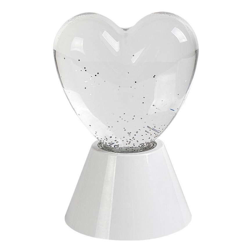 Rabalux - LED RGB Decorative Lamp LED/0.8W/3xAA Heart-shaped